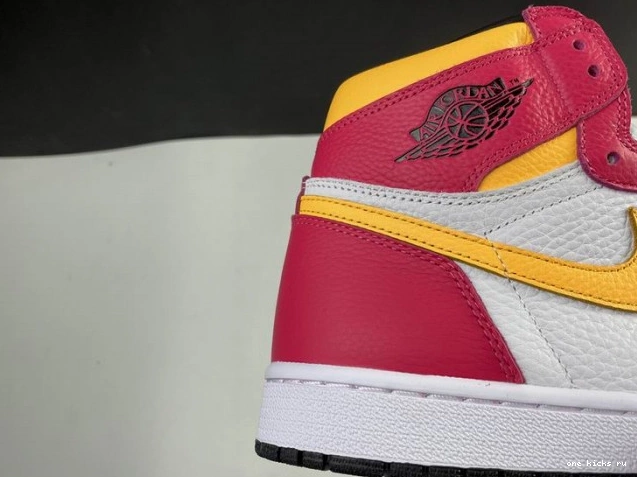 Rep Onekick Jordan 555088-603 Fusion High OGLight Air 1 Red 0810